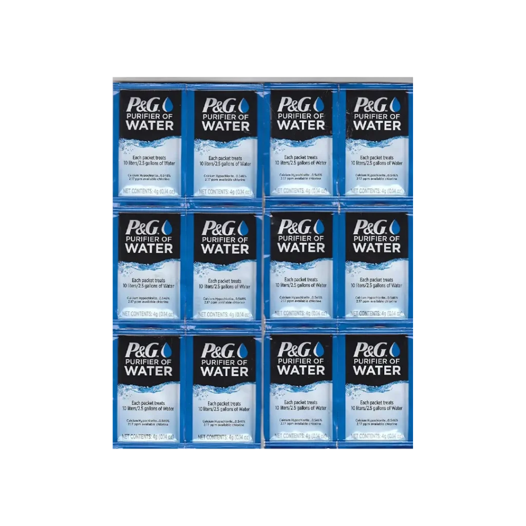 P&G Water Purifier Sachets